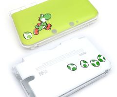 Custom-3DSXL-Protective-Case-Printed-Crystal-Cover-Decorative-Shells-White-Green-for-Old-Nintendo-3DS-XL-LL-3DSLL-Console-Yo-Shi-Edition-Conjoined-Hard-Housing-Protector_02