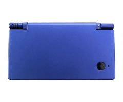 Nintendo-DSi-Housing-Case-Replacement-Shells-Multi-Color-NDSi-Enclosure-Cover-Plates-Stylus-Buttons-Screen-Protector-Screws-Rubber-Pads-Plugs-Sticker-Full-Set-Accessories-Dark-Blue