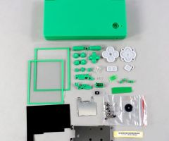 Nintendo-DSi-Housing-Case-Replacement-Shells-Multi-Color-NDSi-Enclosure-Cover-Plates-Stylus-Buttons-Screen-Protector-Screws-Rubber-Pads-Plugs-Sticker-Full-Set-Cyan-Green_01