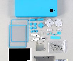 Nintendo-DSi-Housing-Case-Replacement-Shells-Multi-Color-NDSi-Enclosure-Cover-Plates-Stylus-Buttons-Screen-Protector-Screws-Rubber-Pads-Plugs-Sticker-Full-Set-Sky-Blue_01