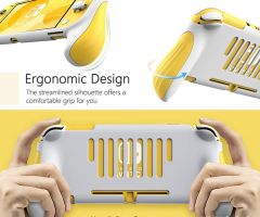 New-Nintendo-Switch-Lite-Hand-Grip-Protective-Case-3-Colors-Lightweight-Gaming-Handle-Comfortable-Handheld-Game-Console-Holder-Ergonomic-Nonslip-Cooling-Back-Cover-Yellow-Grey_05