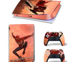 Spider-Man-Cracked-Poster-PS5-Skins-Console-Controller-Wraps-Cover-Plates-Decals-Stickers-Set-for-Sony-PlayStation-5-Original-Digital-Disc-Edition-Customized-Game-Theme_21
