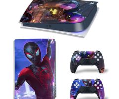 Spider-Man-Miles-Morales-B-PS5-Skins-Console-Controller-Wraps-Cover-Plates-Decals-Stickers-Set-for-Sony-PlayStation-5-Original-Digital-Disc-Edition-Customized-Game-Theme_02