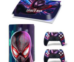 Spider-Man-Miles-Morales-Close-Shooting-PS5-Skins-Console-Controller-Wraps-Cover-Plates-Decals-Stickers-Set-for-Sony-PlayStation-5-Original-Digital-Disc-Edition-Game-Theme_19