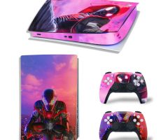 Spider-Man-Morales-Miles-Pink-PS5-Skins-Console-Controller-Wraps-Cover-Plates-Decals-Stickers-Set-for-Sony-PlayStation-5-Original-Digital-Disc-Edition-Customized-Game-Theme_36