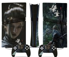 Black-Myth-Wukong-Fairy-Girl-Amazing-PS5-Skins-Console-Controller-Wraps-Game-Theme-Decals-Stickers-for-PlayStation-5-Original-Digital-Disc-Edition-Protective-Films_13