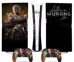 Black-Myth-Wukong-Logo-On-Black-Amazing-PS5-Skins-Console-Controller-Wraps-Game-Theme-Decals-Stickers-for-PlayStation-5-Original-Digital-Disc-Edition-Protective-Films_02