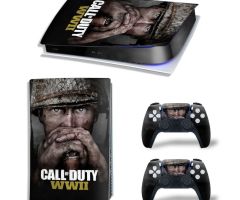 Call-of-Duty-WW-II-PS5-Skins-Console-Controller-Wraps-Cover-Plates-Decals-Stickers-for-Sony-PlayStation-5-Original-Digital-Disc-Edition-Customized-Game-Theme_58
