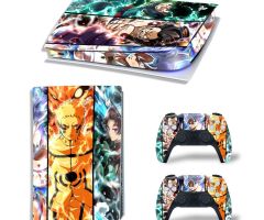 Dragon-Ball-Fierce-Fighting-3-Figures-PS5-Skins-Console-Controllers-Wraps-Movies-Theme-Decals-Stickers-for-PlayStation-5-4-Original-Digital-Disc-Edition-Protective-Films_051