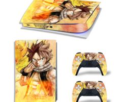 Dragon-Ball-Goku-Wearing-Scarf-On-Yellow-PS5-Skins-Console-Controllers-Wraps-Movies-Theme-Decals-Stickers-for-PlayStation-5-4-Original-Digital-Disc-Edition-Protective-Films_007