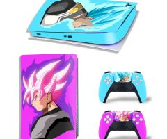 Dragon-Ball-Profile-Painting-Cyan-Rose-PS5-Skins-Console-Controllers-Wraps-Movies-Theme-Decals-Stickers-for-PlayStation-5-4-Original-Digital-Disc-Edition-Protective-Films_084