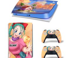 Pretty-Bulma-And-Dragon-Ball-PS5-Skins-Console-Controllers-Wraps-Movies-Theme-Decals-Stickers-for-PlayStation-5-4-Original-Digital-Disc-Edition-Protective-Films_080