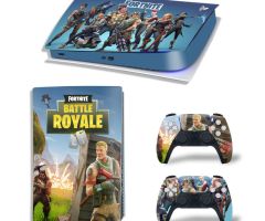 Fortnite-Battle-Royale-Blue-Green-Rarest-PS5-Skins-Console-Controller-Games-Theme-Decals-Stickers-Best-for-PlayStation-5-Original-Digital-Disc-Edition-Cover-Plates-Skin_066