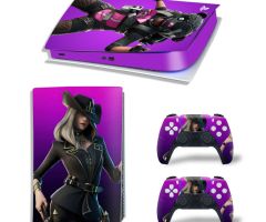 Fortnite-Beauty-On-Purple-Rarest-PS5-Skins-Console-Controller-Games-Theme-Decals-Stickers-Best-for-PlayStation-5-Original-Digital-Disc-Edition-Cover-Plates-Skin_098