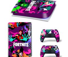 Fortnite-Cartoon-Colorful-Heros-Rarest-PS5-Skins-Console-Controller-Games-Theme-Decals-Stickers-Best-for-PlayStation-5-Original-Digital-Disc-Edition-Cover-Plates-Skin_012