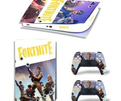 Fortnite-Classic-Posture-Bullet-Holes-Rarest-PS5-Skins-Console-Controller-Games-Theme-Decals-Stickers-Best-for-PlayStation-5-Original-Digital-Disc-Edition-Cover-Plates-Skin_046