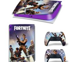 Fortnite-Cool-Posture-Purple-Rarest-PS5-Skins-Console-Controller-Games-Theme-Decals-Stickers-Best-for-PlayStation-5-Original-Digital-Disc-Edition-Cover-Plates-Skin_002