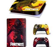 Fortnite-Death-Red-Yellow-Rarest-PS5-Skins-Console-Controller-Games-Theme-Decals-Stickers-Best-for-PlayStation-5-Original-Digital-Disc-Edition-Cover-Plates-Skin_016