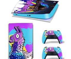 Fortnite-Painting-Colored-Llama-Rarest-PS5-Skins-Console-Controller-Games-Theme-Decals-Stickers-Best-for-PlayStation-5-Original-Digital-Disc-Edition-Cover-Plates-Skin_067
