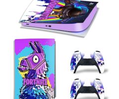 Fortnite-Purple-Painting-Horse-Rarest-PS5-Skins-Console-Controller-Games-Theme-Decals-Stickers-Best-for-PlayStation-5-Original-Digital-Disc-Edition-Cover-Plates-Skin_095