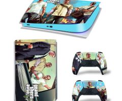 GTA-5-Five-Trafficking-Blue-Green-Best-PS5-Skins-Console-Controller-Grand-Theft-Auto-6-V-VI-Decals-Stickers-for-PlayStation-5-Original-Digital-Disc-Edition-Protective-Films_29_2