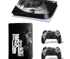 Ellie-Playing-Guitar-White-Black-PS5-Skins-Console-And-Controllers-Wraps-Game-Movie-Theme-Decals-Stickers-for-PlayStation-5-Original-Digital-Disc-Edition-Protective-Films_27