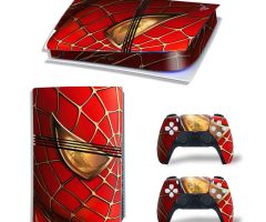 Spider-Man-Eyes-Gazing-PS5-Pro-Skins-Console-Controller-Wraps-Cover-Plates-Decals-Stickers-for-Sony-PlayStation-5-Pro-Digital-Disc-Edition-Custom-Game-Theme_08
