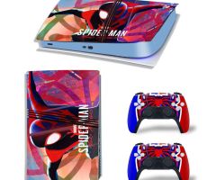 Spider-Man-Miles-Morales-Blue-Red-PS5-Pro-Skins-Console-Controller-Wraps-Cover-Plates-Decals-Stickers-for-Sony-PlayStation-5-Pro-Digital-Disc-Edition-Custom-Game-Theme_18