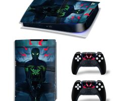 Spider-Man-Miles-Morales-Red-Green-PS5-Pro-Skins-Console-Controller-Wraps-Cover-Plates-Decals-Stickers-for-Sony-PlayStation-5-Pro-Digital-Disc-Edition-Custom-Game-Theme_31