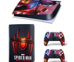 Spider-Man-Miles-Morales-True-Face-PS5-Pro-Skins-Console-Controller-Wraps-Cover-Plates-Decals-Stickers-for-Sony-PlayStation-5-Pro-Digital-Disc-Edition-Custom-Game-Theme_25