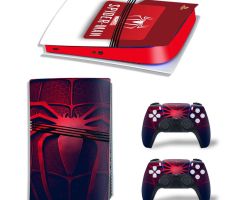 Spider-Man-Red-Spider-PS5-Pro-Skins-Console-Controller-Wraps-Cover-Plates-Decals-Stickers-for-Sony-PlayStation-5-Pro-Digital-Disc-Edition-Custom-Game-Theme_10