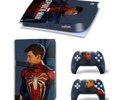 Spider-Man-Two-Generations-PS5-Pro-Skins-Console-Controller-Wraps-Cover-Plates-Decals-Stickers-for-Sony-PlayStation-5-Pro-Digital-Disc-Edition-Custom-Game-Theme_30