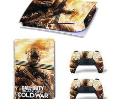 Call-of-Duty-Black-OPS-Cold-War-Gold-PS5-Pro-Skins-Console-Controller-Wraps-Cover-Plates-Decals-Stickers-for-Sony-PlayStation-5-Pro-Digital-Disc-Edition-Customized-Game-Theme_23