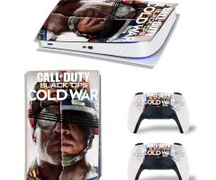 Call-of-Duty-Black-OPS-Cold-War-Half-Face-PS5-Pro-Skins-Console-Controller-Wraps-Cover-Plates-Decals-Stickers-for-Sony-PlayStation-5-Pro-Digital-Disc-Edition-Customized-Game-Theme