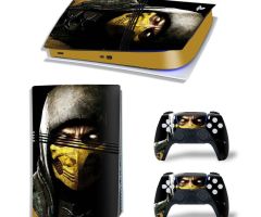Call-of-Duty-Modern-Warfare-Yellow-Mask-PS5-Pro-Skins-Console-Controller-Wraps-Cover-Plates-Decals-Stickers-for-Sony-PlayStation-5-Pro-Digital-Disc-Edition-Customized-Game-Theme