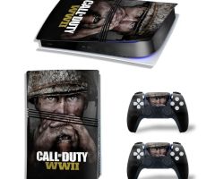 Call-of-Duty-WW-II-PS5-Pro-Skins-Console-Controller-Wraps-Cover-Plates-Decals-Stickers-for-Sony-PlayStation-5-Pro-Digital-Disc-Edition-Customized-Game-Theme_58