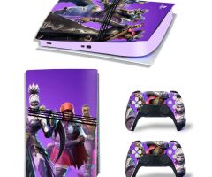 Fortnite-5-Heros-On-Purple-Rarest-PS5-Pro-Skins-Console-Controller-Games-Theme-Decals-Stickers-Best-for-PlayStation-5-Pro-Digital-Disc-Edition-Cover-Plates-Skin_075