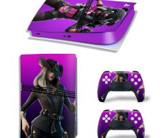 Fortnite-Beauty-On-Purple-Rarest-PS5-Pro-Skins-Console-Controller-Games-Theme-Decals-Stickers-Best-for-PlayStation-5-Pro-Digital-Disc-Edition-Cover-Plates-Skin_098