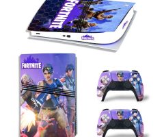 Fortnite-Blue-Purple-Honeycomb-Rarest-PS5-Pro-Skins-Console-Controller-Games-Theme-Decals-Stickers-Best-for-PlayStation-5-Pro-Digital-Disc-Edition-Cover-Plates-Skin_051