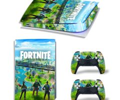 Fortnite-Green-World-Rarest-PS5-Pro-Skins-Console-Controller-Games-Theme-Decals-Stickers-Best-for-PlayStation-5-Pro-Digital-Disc-Edition-Cover-Plates-Skin_038