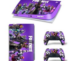 Fortnite-Heros-On-Purple-Rarest-PS5-Pro-Skins-Console-Controller-Games-Theme-Decals-Stickers-Best-for-PlayStation-5-Pro-Digital-Disc-Edition-Cover-Plates-Skin_111