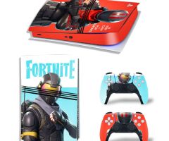 Fortnite-Keep-Calm-Red-Cyan-Rarest-PS5-Pro-Skins-Console-Controller-Games-Theme-Decals-Stickers-Best-for-PlayStation-5-Pro-Digital-Disc-Edition-Cover-Plates-Skin_048