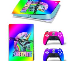 Fortnite-Rainbow-Unicorn-Rarest-PS5-Pro-Skins-Console-Controller-Games-Theme-Decals-Stickers-Best-for-PlayStation-5-Pro-Digital-Disc-Edition-Cover-Plates-Skin_096