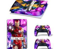 Fortnite-X-Men-VS-Iron-Man-Rarest-PS5-Pro-Skins-Console-Controller-Games-Theme-Decals-Stickers-Best-for-PlayStation-5-Pro-Digital-Disc-Edition-Cover-Plates-Skin_011