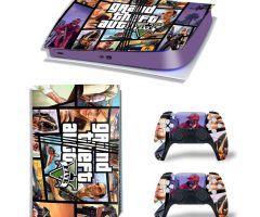 GTA-5-Five-Collection-On-Purple-Best-PS5-Pro-Skins-Console-Controller-Grand-Theft-Auto-6-V-VI-Decals-Stickers-for-PlayStation-5-Pro-Digital-Disc-Edition-Protective-Films_30_2