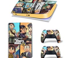 GTA-Dora-Zero-Puzzle-Yellow-Best-PS5-Pro-Skins-Console-Controller-Grand-Theft-Auto-6-V-VI-Decals-Stickers-for-PlayStation-5-Pro-Digital-Disc-Edition-Protective-Films_10_2