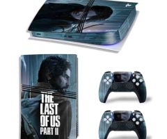 Last-Of-Us-2-Faded-Blue-Wallpaper-PS5-Pro-Skins-Console-And-Controllers-Wraps-Game-Movie-Theme-Decals-Stickers-for-PlayStation-5-Pro-Digital-Disc-Edition-Protective-Films_31