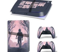 Last-Of-Us-Part-II-Shadow-In-Pink-Fog-PS5-Pro-Skins-Console-And-Controllers-Wraps-Game-Movie-Theme-Decals-Stickers-for-PlayStation-5-Pro-Digital-Disc-Edition-Protective-Films_39