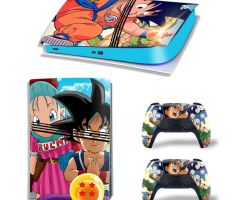 Dragon-Ball-Cute-Goku-And-Bulma-PS5-Pro-Skins-Console-Controllers-Wraps-Movies-Theme-Decals-Stickers-for-PlayStation-5-4-Pro-Digital-Disc-Edition-Protective-Films_037