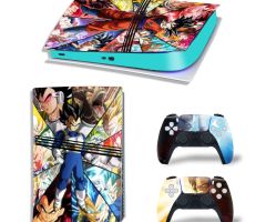 Dragon-Ball-Goku-VS-Vegeta-Colorful-PS5-Pro-Skins-Console-Controllers-Wraps-Movies-Theme-Decals-Stickers-for-PlayStation-5-4-Pro-Digital-Disc-Edition-Protective-Films_034